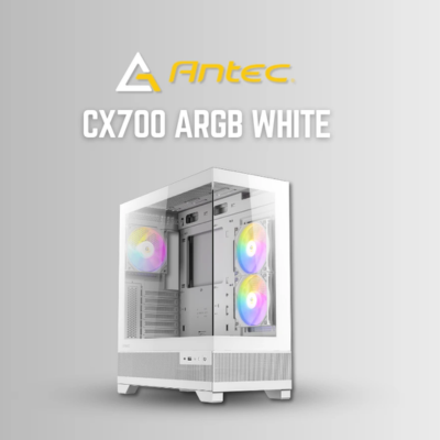 CASE ANTEC CX700 ARGB TG MID TOWER WHITE