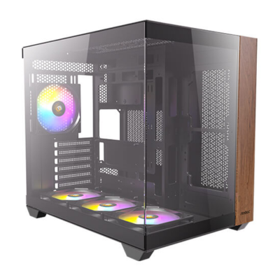 CASE ANTEC CX800 WOOD ARGB TG MID TOWER BLACK