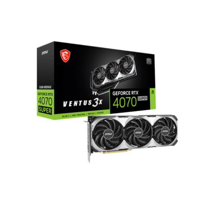 GPU MSI GEFORCE RTX 4070 SUPER VENTUS 3X OC 12GB