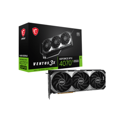 GPU MSI GEFORCE RTX 4070TI SUPER VENTUS 3X OC 16GB