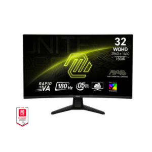 MONITOR MSI MAG 32CQ6F 32'' WQHD CURVED 2K VA 180HZ