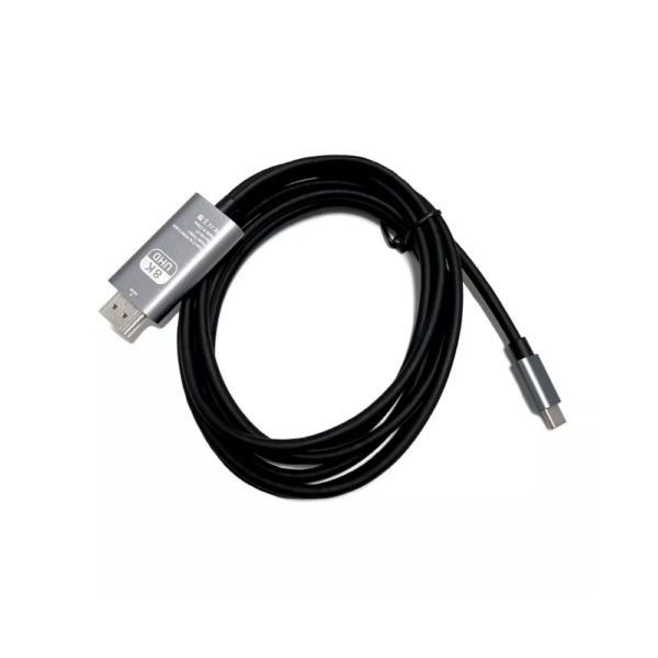 CABLE GOLD TOUCH TYPE C TO HDMI 8K 60HZ 1.8M Cable Tc Hdmi 1.8