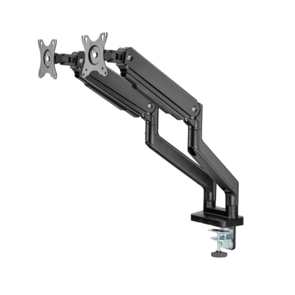 MONITOR ARM TWISTED MINDS 2-ARM HEAVY DUTY WITH USB 17-32" Tm 60 C012 (3)