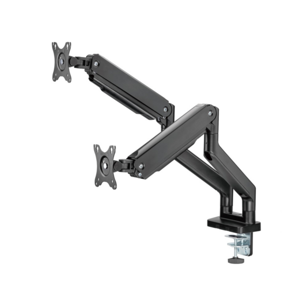 MONITOR ARM TWISTED MINDS 2-ARM HEAVY DUTY WITH USB 17-32" Tm 60 C012 (4)