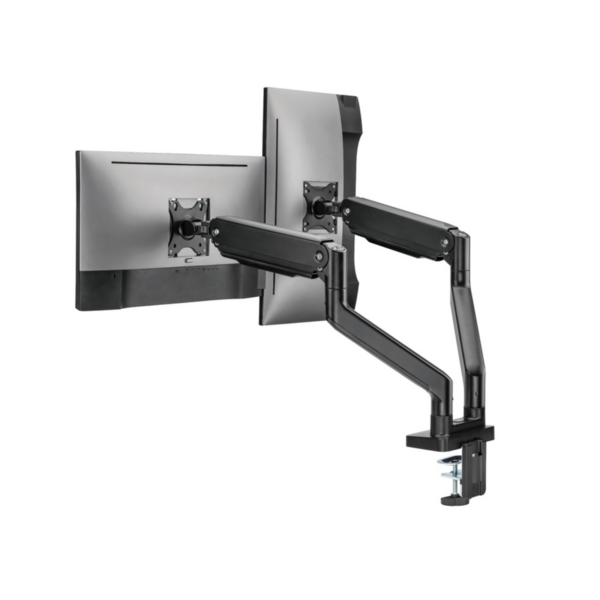 MONITOR ARM TWISTED MINDS 2-ARM HEAVY DUTY WITH USB 17-32" Tm 60 C012 (6)