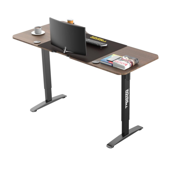 GAMING DESK TWISTED MINDS T SHAPED ELECTRIC HEIGHT RIGHT