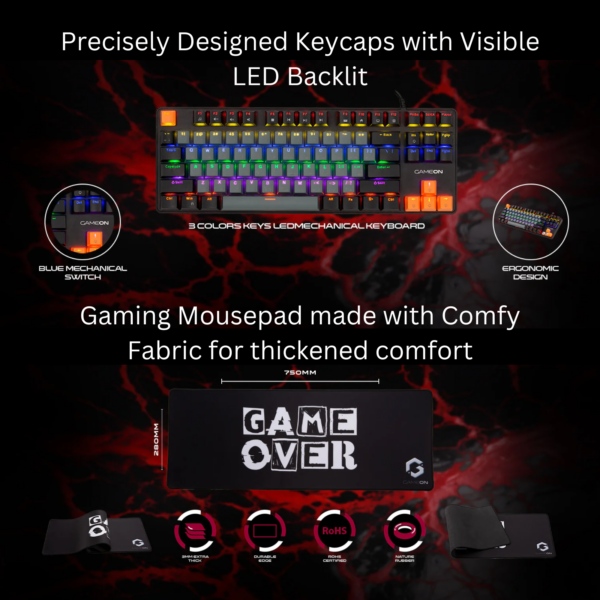 GAMING BUNDLE GAMEON VIPER XL ALL IN ONE