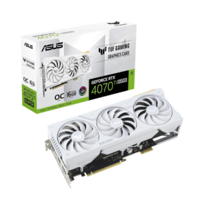 GPU ASUS TUF RTX4070TI SUPER -O16G-GAMING WHITE