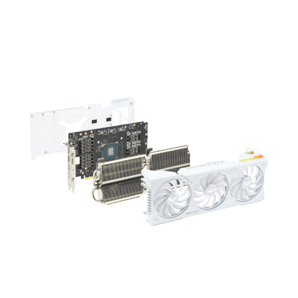 GPU ASUS TUF RTX4070TI SUPER -O16G-GAMING WHITE