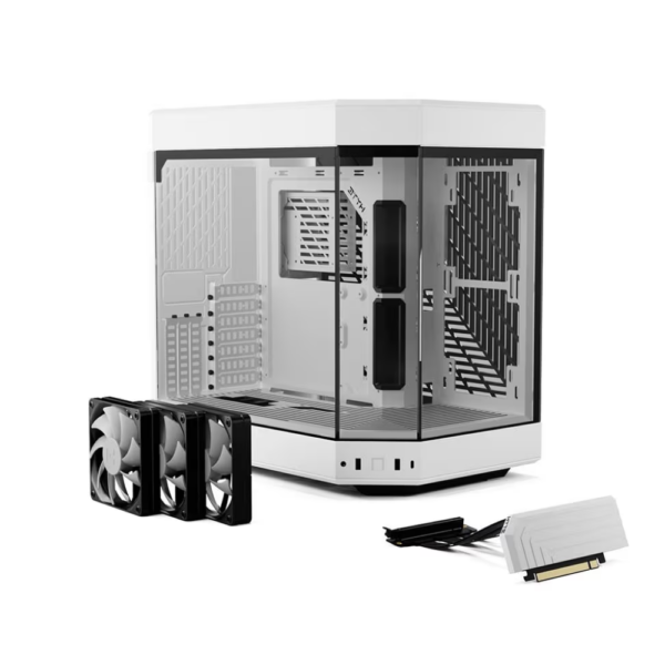 CASE HYTE Y60 MID TOWER WHITE