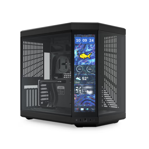 CASE HYTE Y70 TOUCH INFINITE PITCH BLACK