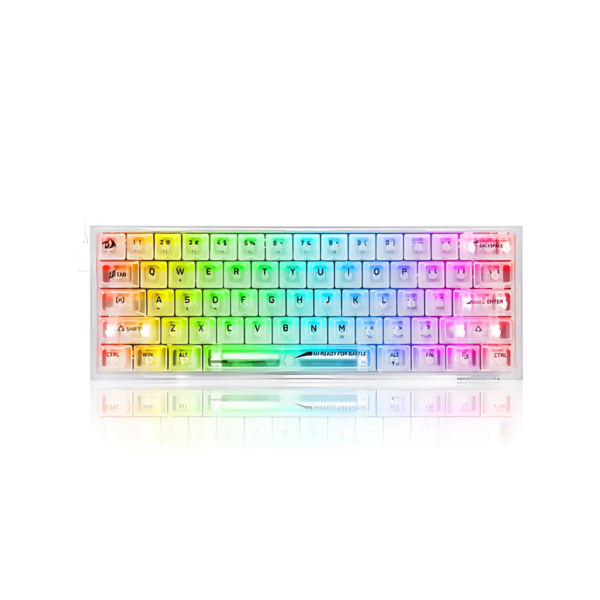 KEYBOARD REDRAGON FIZZ K617CT WIRED MECHANICAL RGB 61 KEYS