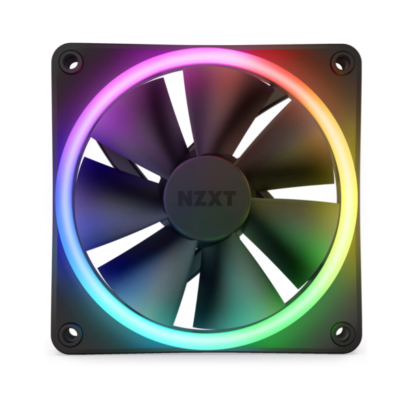 COOLER FAN-CASE NZXT F120 DUO RGB 1-FAN BLACK