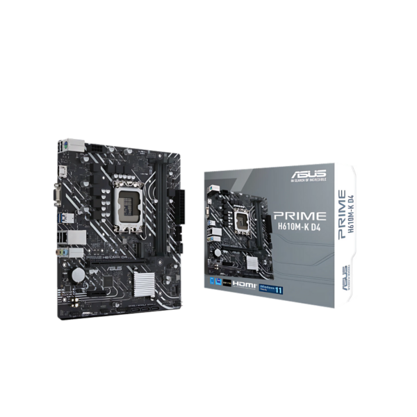 MB ASUS PRIME H610M-K D4 ARGB INTEL LGA1700