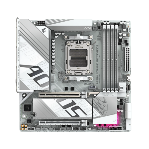 MB GIGABYTE B850M AORUS ELITE WIFI6E ICE AMD AM5