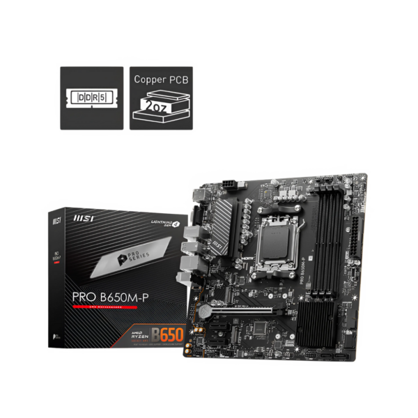 MB MSI PRO B650M-P AM5 AMD