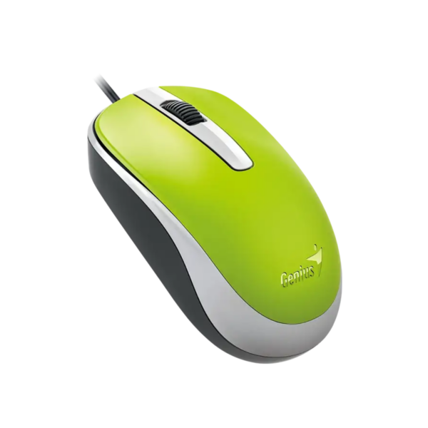 MOUSE GENIUS DX-120 GREEN WIRED 1000DP GREEN