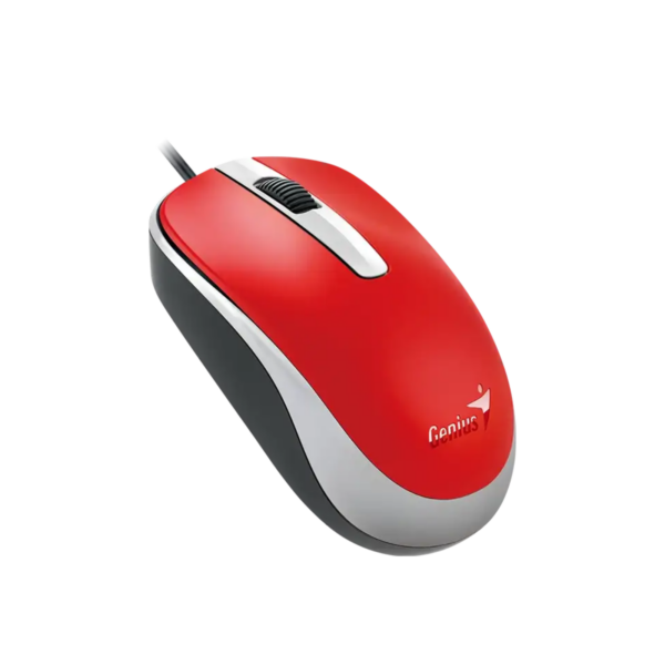 MOUSE GENIUS DX-120 GREEN WIRED 1000DP RED