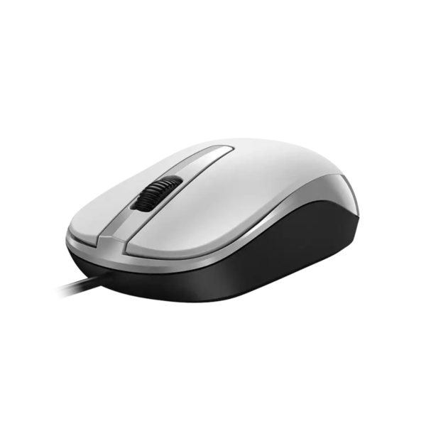 MOUSE GENIUS DX-120 GREEN WIRED 1000DP WHITE