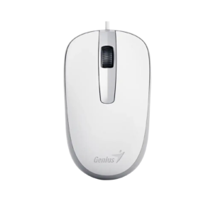 MOUSE GENIUS DX-120 GREEN WIRED 1000DP WHITE