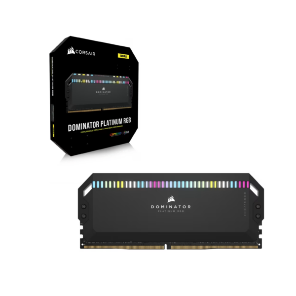 RAM CORSAIR DOMINATOR PLATINUM RGB 6000 DDR5 2X16GB BLACK