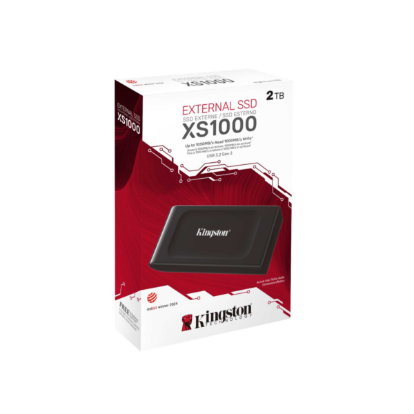 EXTERNAL PORTABLE SSD KINGSTON XS1000 USB 3.2 GEN2 2TB