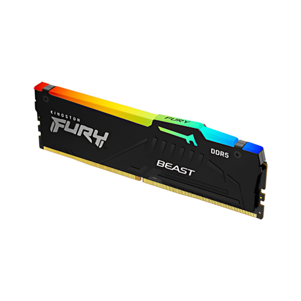 RAM KINGSTON FURY BEAST BLACK 6000 CL30 1X16GB RGB EXPO