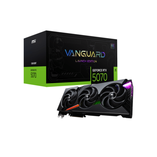 GPU MSI GEFORCE RTX5070 12G VANGUARD SOC LAUNCH EDITION