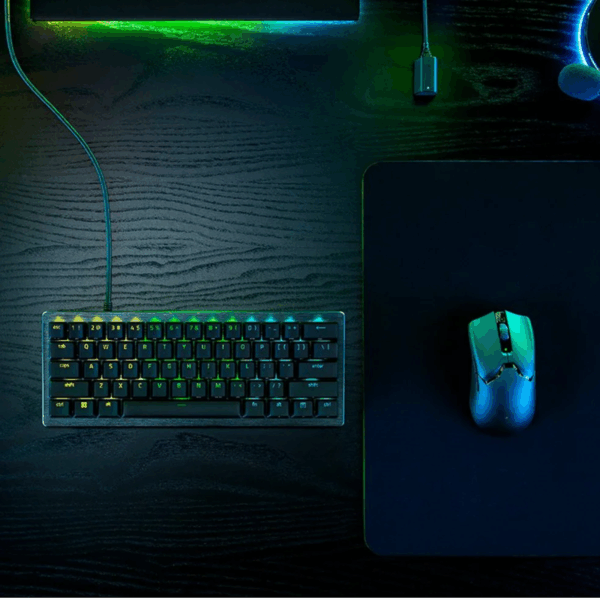 KEYBOARD RAZER HUNTSMAN V3 PRO MINI 60% ANALOG SWITCH