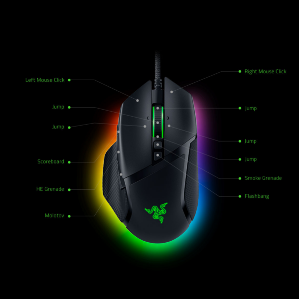 MOUSE RAZER BASILISK V3 35K CHROMA RGB