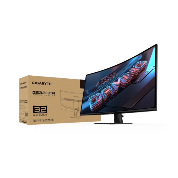 MONITOR GIGABYTE GS32QCA 32″ QHD CURVED VA 180HZ
