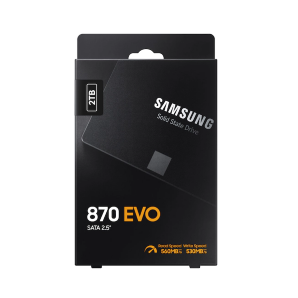 SSD SAMSUNG 870 EVO 2TB 2.5” SATA3