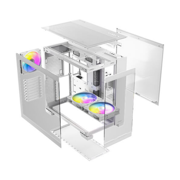 CASE ANTEC C8 ARGB MID TOWER WHITE