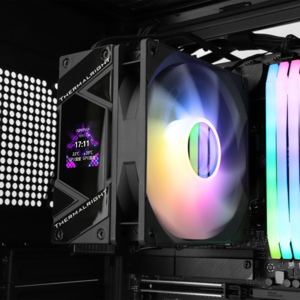 THERMALRIGHT COOLER ASSASSIN SPIRIT 120 VISION ARGB BLACK
