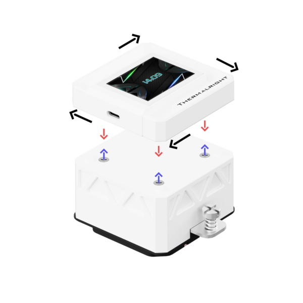 THERMALRIGHT CPU LIQUID COOLER WARFRAME SE 240 ARGB WHITE