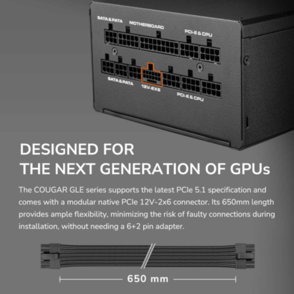 PSU COUGAR GLE 1200W 80+ GOLD