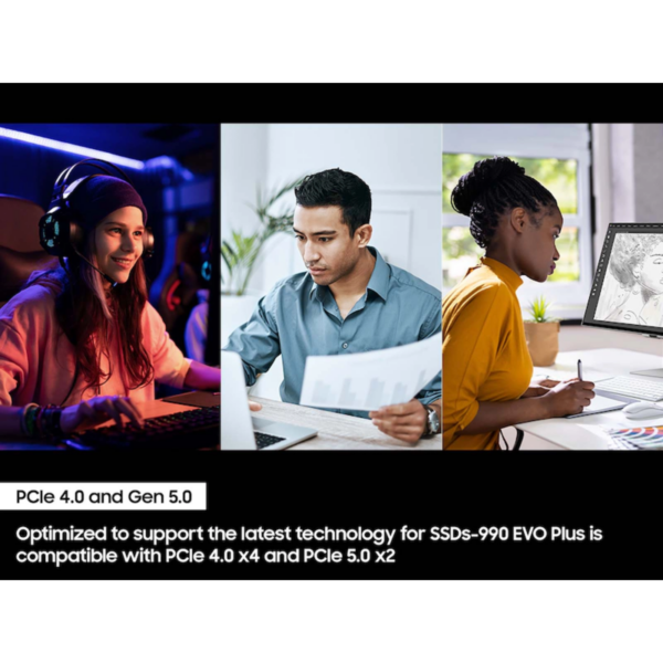 SSD SAMSUNG 990 EVO PLUS 1TB M.2 NVME