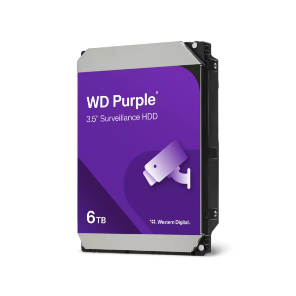 HDD WD WD64PURZ PURPLE 6TB 256MB SATA