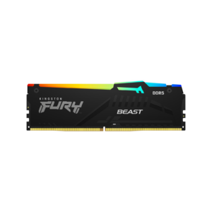 RAM KINGSTON FURY BEAST XMP RGB 16GB DDR5 6000 CL30 BLACK
