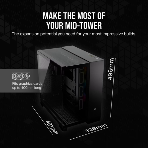 Case 6500x B (CASE CORSAIR iCUE 6500X RGB MID TOWER BLACK 5)