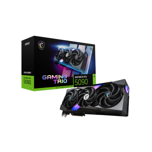 GPU MSI GEFORCE RTX5090 32GB GAMING TRIO OC BLACK