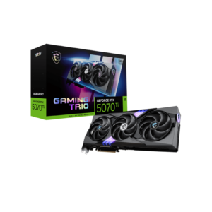 GPU MSI GEFORCE RTX5070TI 16GB GAMING TRIO OC BLACK