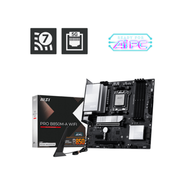 MB MSI PRO B850M-A AM5 DDR5 Wi-Fi
