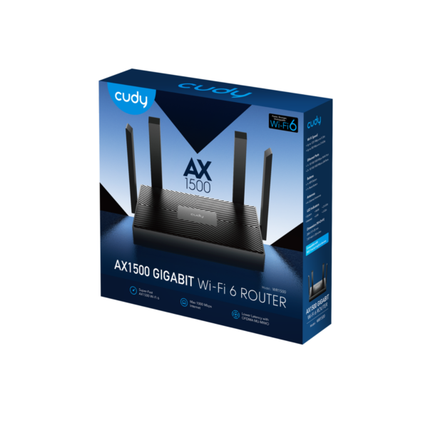 ROUTER MESH CUDY AX1500 GIGABIT WI-FI 6