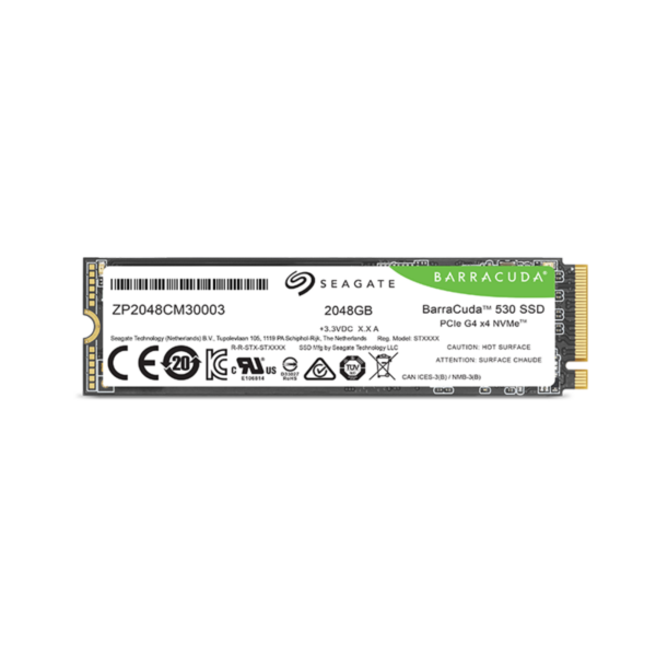 SSD SEAGATE BARRACUDA 530 2TB M.2 NVME