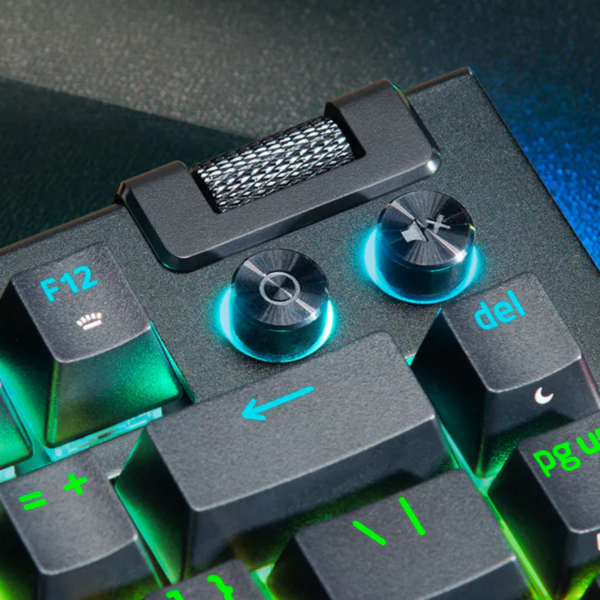 KEYBOARD RAZER BLACKWIDOW V4 75% RGB TACTILE ORANGE -BLACK