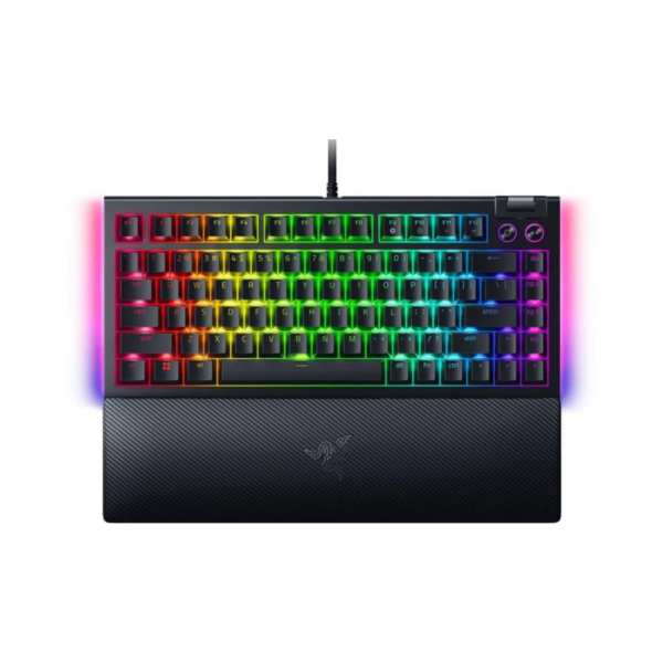 KEYBOARD RAZER BLACKWIDOW V4 75% RGB TACTILE ORANGE -BLACK