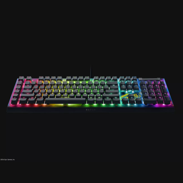 KEYBOARD RAZER BLACKWIDOW V4 X FORTNITE RGB LINEAR YELLOW