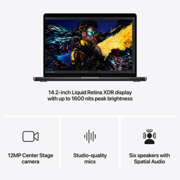 APPLE MACBOOK PRO 14″ M4 10-CORE SSD512 RAM16 GPU 10-CORE