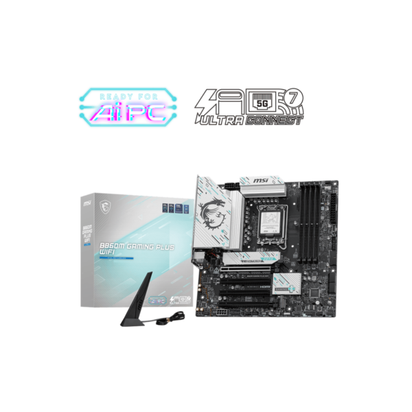 MB MSI B860M GAMING PLUS LGA1851 DDR5 Wi-Fi